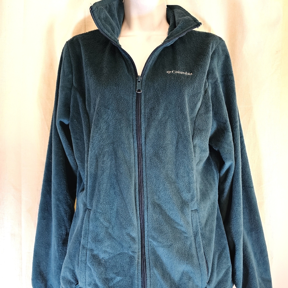Columbia Women’s Full-Zip Teal Fleece Jacket